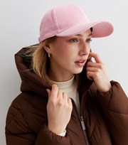 New Look Pink Cord Cap